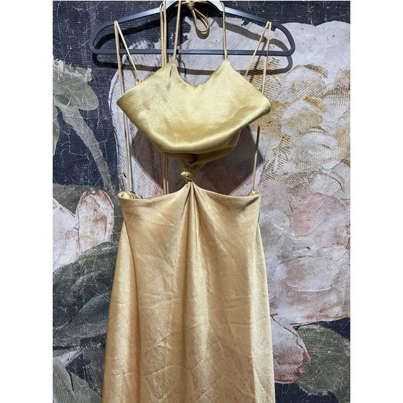 New Bec & Bridge CARRIE HALTER MAXI DRESS  Size Us 10 Australian 14 - Picture 3 of 8